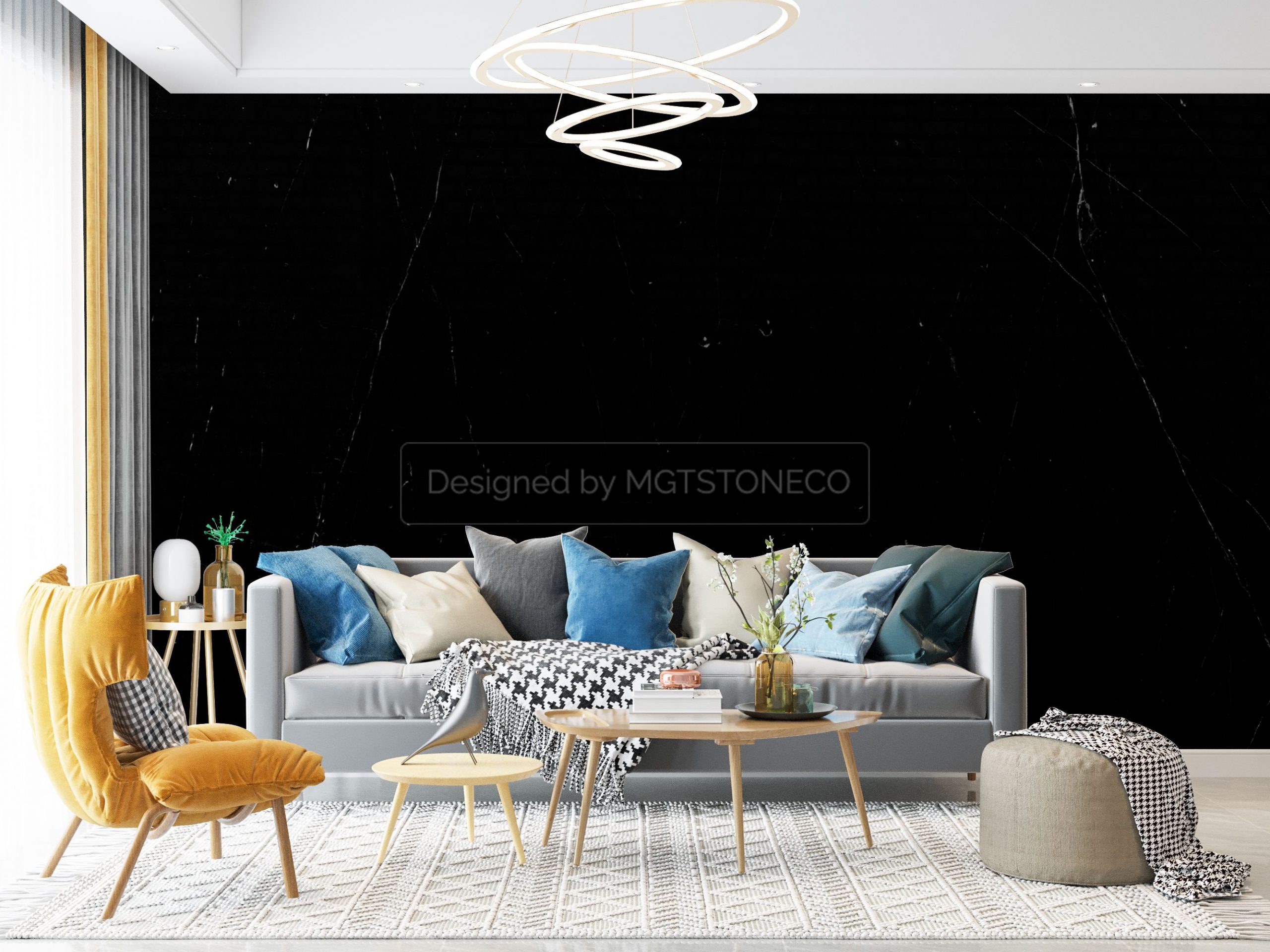 Absolute Black Marble Inspiration
